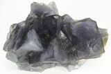 Colorful Cubic Fluorite Crystals with Phantoms - Yaogangxian Mine #217423-3